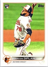 Marcos Diplan 2022 Topps #517 Baltimore Orioles RC