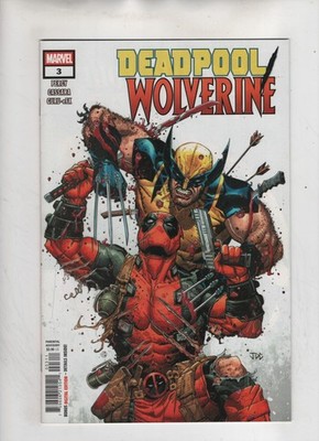 Deadpool Wolverine Issue #3 Comic Book. Cover A. Benjamin Percy. Marvel 2025