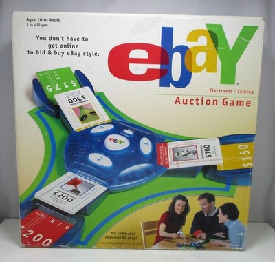 2001 Hasbro eBay Electronic Talking Auction Board Game - NEW