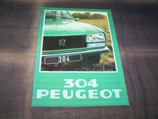 1978 Peugeot 304 Top Rarity Stunning Prestige Brochure!!!
