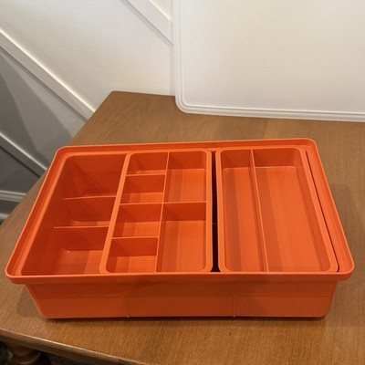 Vintage Tupperware TupperCraft Container Craft Box Tackle