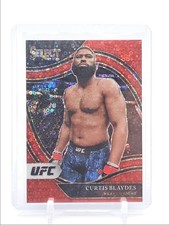 CURTIS BLAYDES 2021 SELECT UFC OCTAGONSIDE RED DISCO PRIZM /199 Q5194
