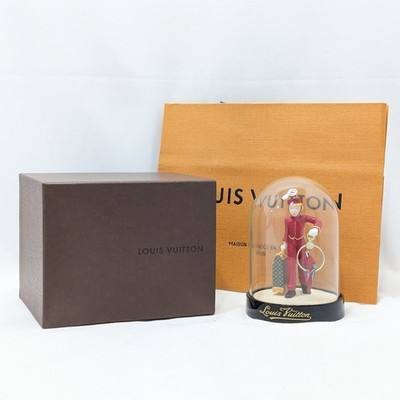 Louis Vuitton ベルボーイ人形 ガラスドーム付き LOUIS VUITTON Bellboy Glass Snow Globe Dome M99551 VIP Limited
