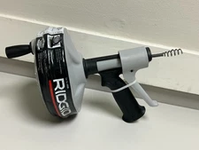 Ridgid 57038 Kwik-Spin+ ¼ in. x 25 ft. Drain Cleaning Snake Auger with Autofeed
