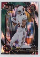 2024 Panini Select Club Level Black & Green Shock Prizm Marvin Harrison Jr 2l4
