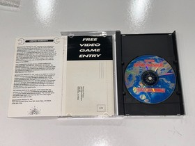 Road Avenger (Sega CD, 1993) Game in Case w Manual + Reg Card (No Back Art) VG