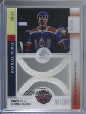 2024 SP Game Used 2023 Heritage Classic Net Cord Relics 12/35 Darnell Nurse 1mz4