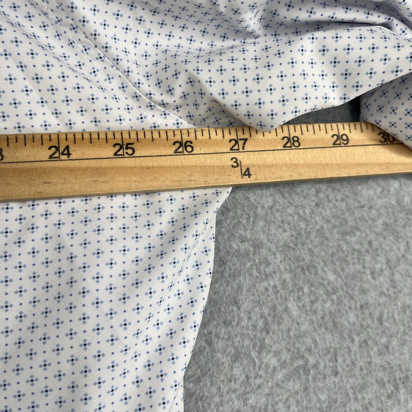 Construct Performance Stretch Shirt 2XL White Geo… - image 7