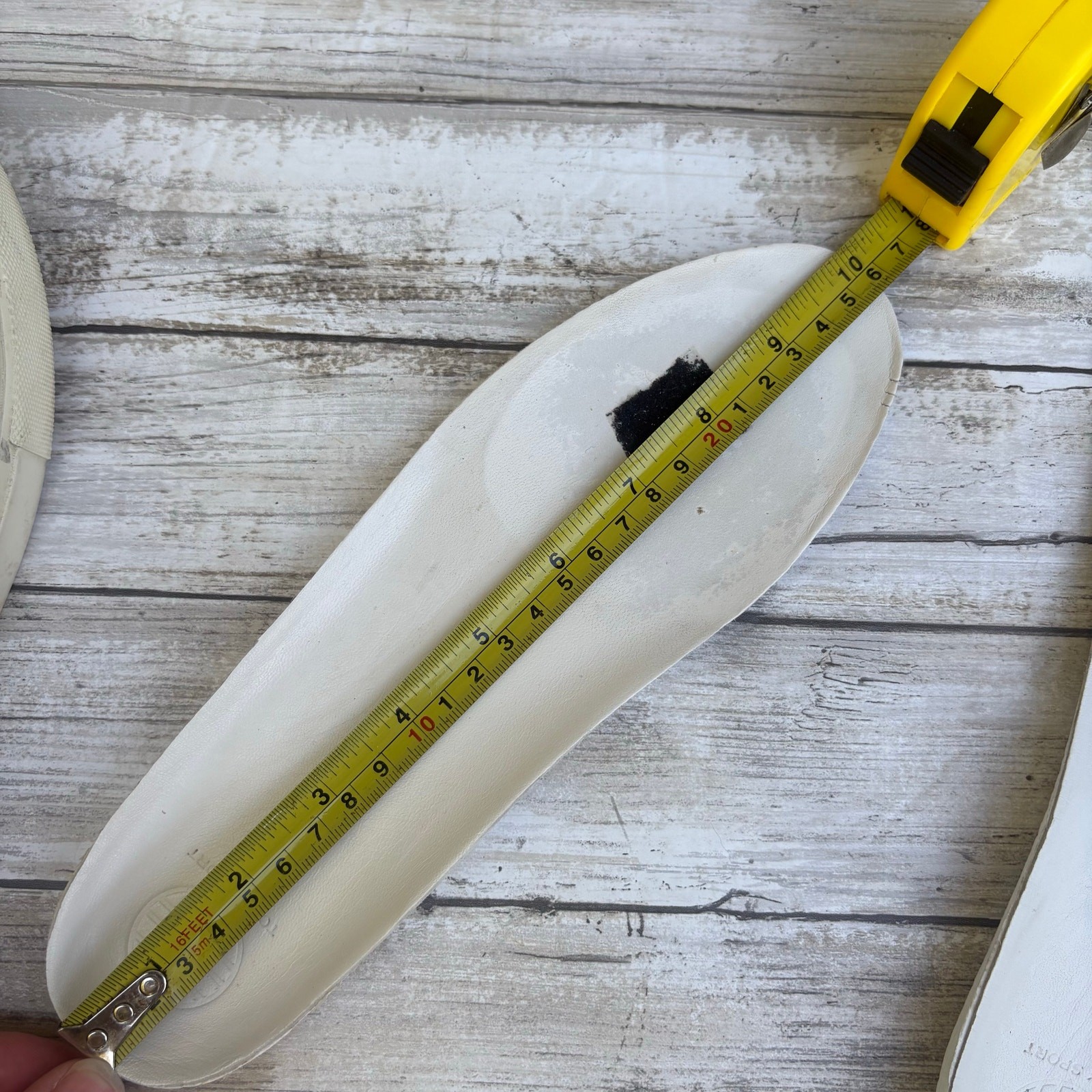 Tory Burch Sport Ruffle Sneakers Sz 8 Navy Blue Lace Up Leather Low Top thumbnail 12