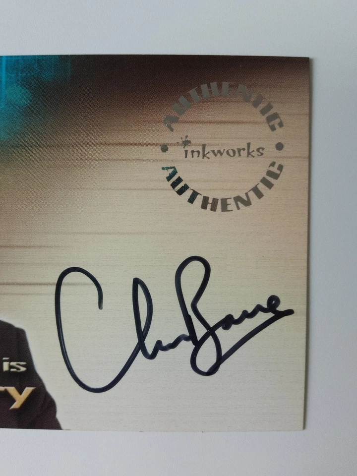 Chris Barrie Inkworks 2003 Tomb Raider The Craddle of Life Autograph A2 Hillary - Image 4 of 4