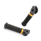 RRING Gold Grip Front Foot Pegs For Yamaha VMAX 1200 85-01 02 03 04 05 06 07