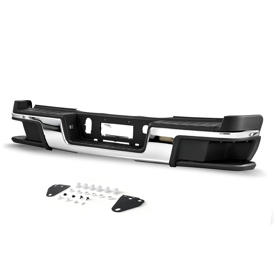 VRC Rear Step Bumper Assembly For Chevy Colorado GMC Canyon 2015-2022 w/o Park Foto 2 de 4