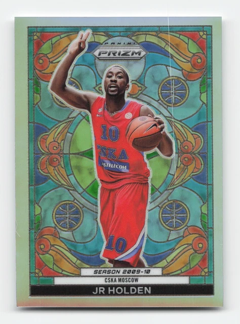 2023-24 Panini Prizm EuroLeague #17 JR Holden Stained Glass