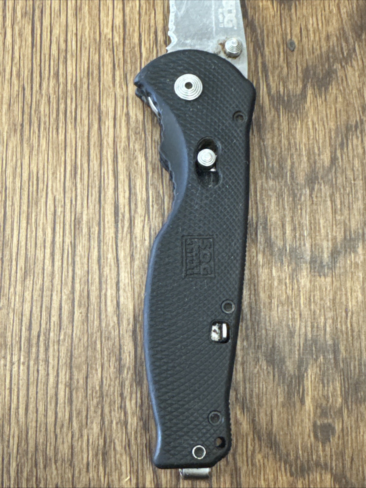 SOG Specialty Knives Flash II Serrated Combination Edge Lever Lock Assisted 