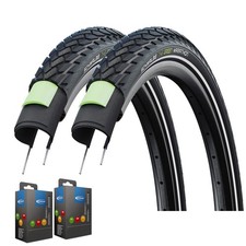 2 x Schwalbe The Green Marathon Reifen + Schl...