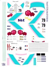  79 DEL BELLO NOEL LeMans 2001 Porsche 911 GT3 1/64th HO Scale Slot Car Decals