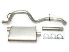 Scarico sportivo 2,5 L. Silenziatore con terminale di scarico Jeep Wrangler TJ 96-99