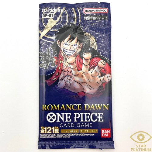 1 Pack ONE PIECE Card Game ROMANCE DAWN Booster OP01 Japanese