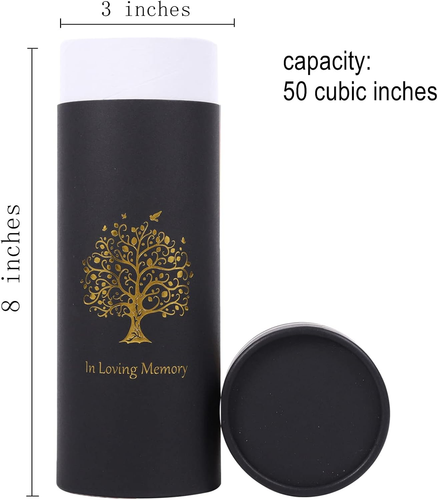 Eco Scattering Urn – Biodegradable Scatter Tube for Ashes - Cremation Urn for Hu - Picture 2 of 12
