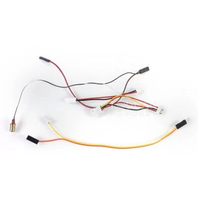 TOUCAN HOBBY DIY Laser-Ziellicht für Henglong RC 1/16 360° Turm Panzer Tiger M1A2 Modell