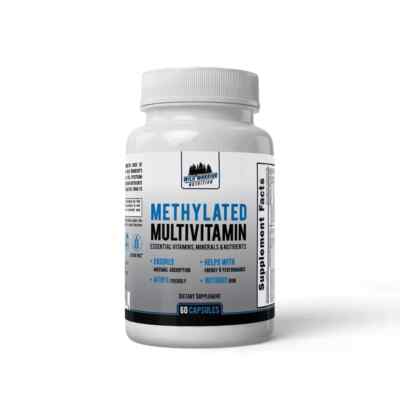 Methylated Multivitamin for Adults - Without Iron + Active B12, (Pack of 1) .