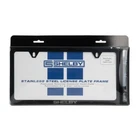 SHELBY Logo Slimline License Plate Frame Ford Mustang Cobra GT500 GT350 SVT SVO