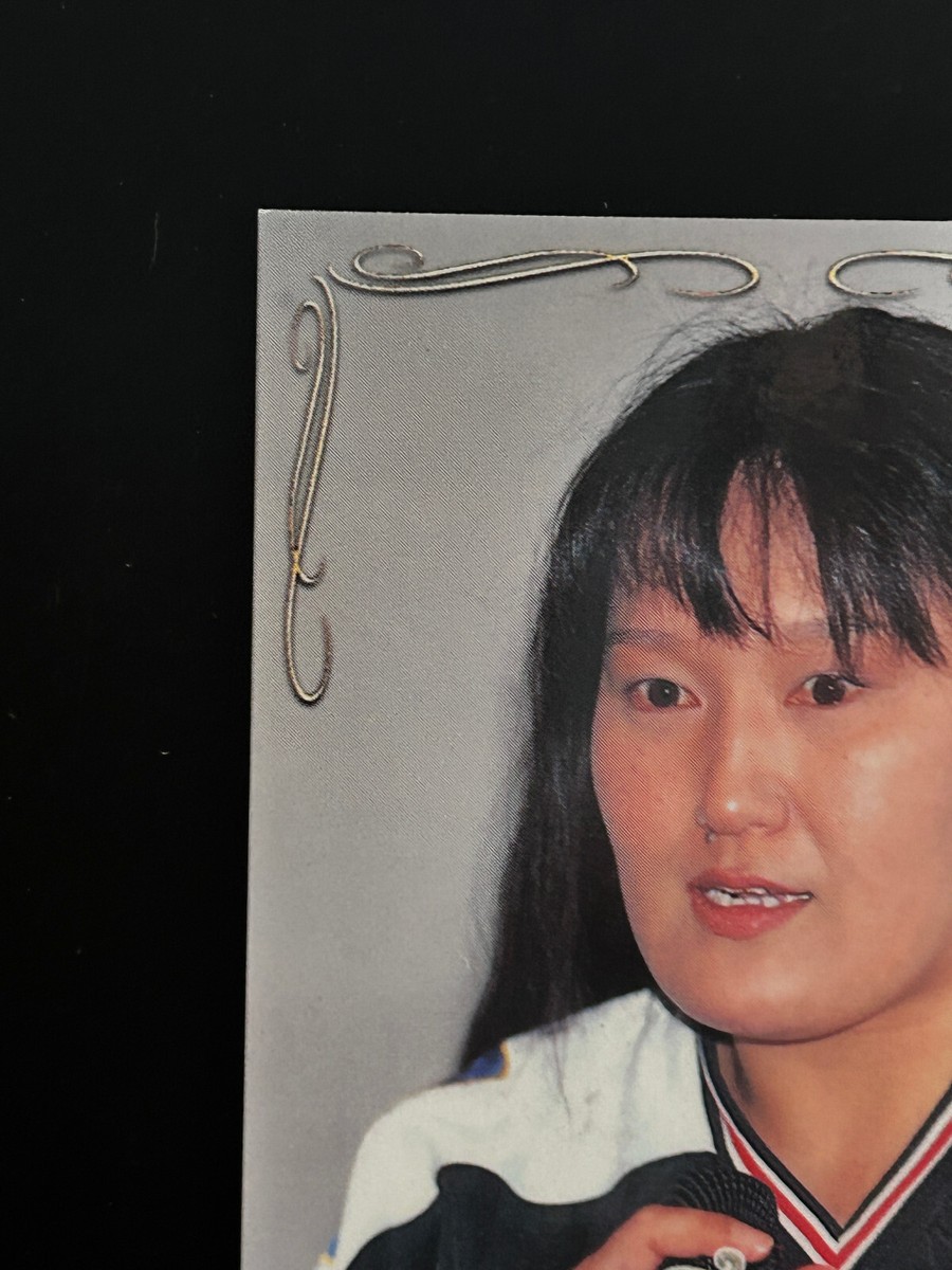 Devil Masami Women's Pro Wrestling Card 4 Professional Japanese