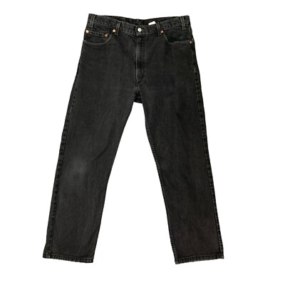 Levi's 505 black denim pants W36L29 古着 s-l400.jpg