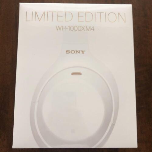 Casque antibruit sans fil Sony WH-1000XM4 WM blanc silencieux D'OCCASION - Photo 1 sur 3