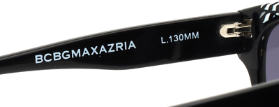BCBGMAXAZRIA Embrace Black Combo Womens Cat Eye Sunglasses  display picture 3