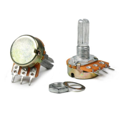 Variable Resistor Potentiometer Pot Lin Linear B1K B2K B10K B20K B50K B100K B1M - Picture 5 of 29
