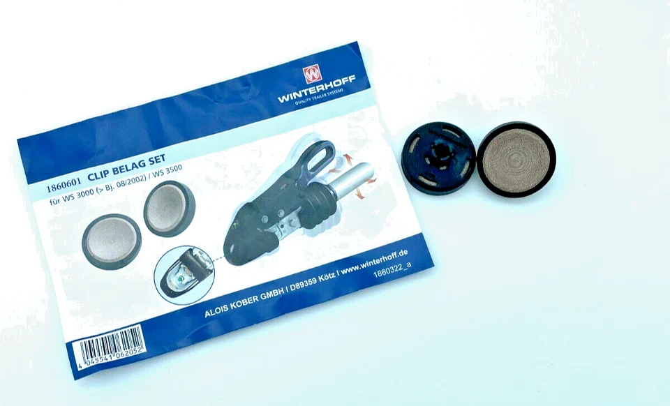 Winterhoff WS3000 Bremsklötze,Reibbeläge,Bremsbacken für  Antischlingerkupplung - Bild 4 von 4