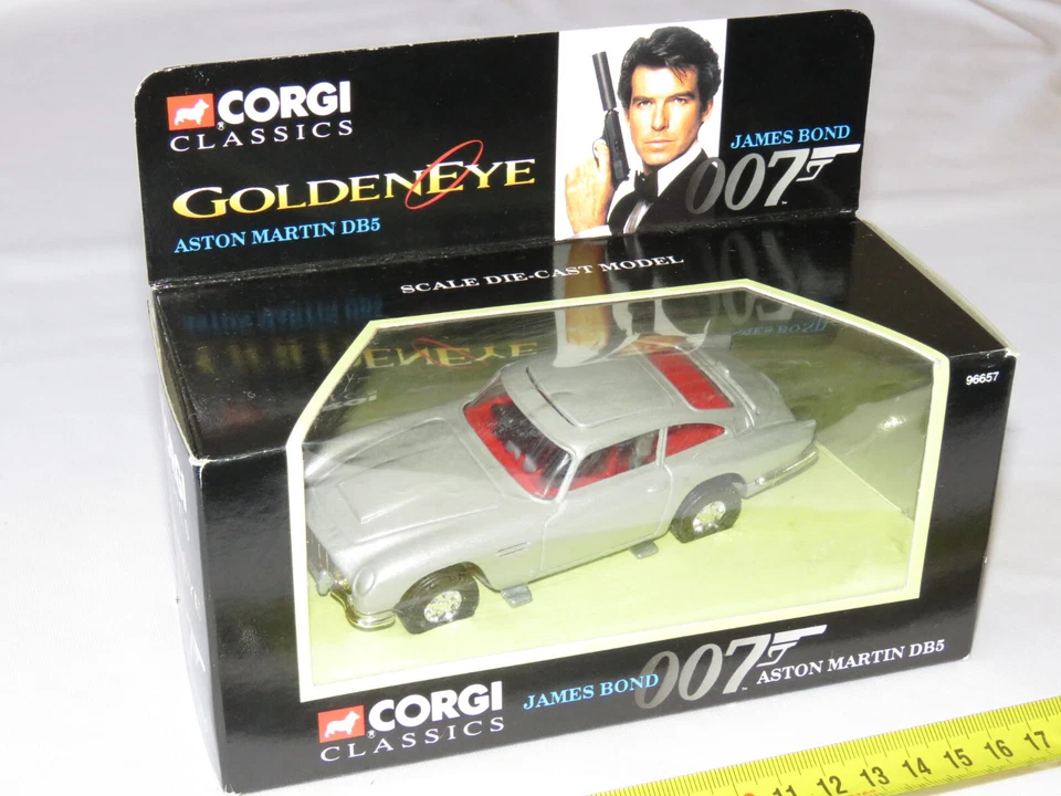 Vintage 1995 Corgi James Bond 007 Aston Martin DB5 No. 96657 In Orig. Box - Image 4 of 4