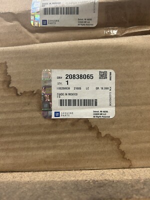 Genuine GM Driver Side Door Mirror 20838065