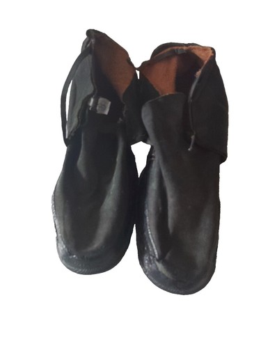 LL Bean Moc Boots Men Size 7 WIDE Shoes Duck Brown Rubber  display picture 1