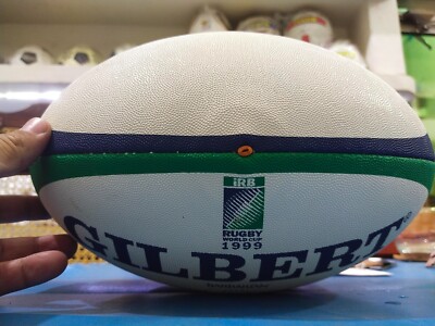 Mini ballon rugby signature 15 de France 1999 coupe du monde - Collection