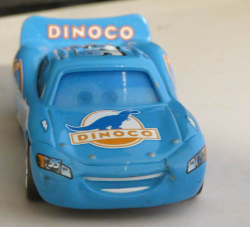 Dinoco Pixar Cars Film mit linsenförmigen Augen Lightning McQueen #95 - Bild 2 von 5