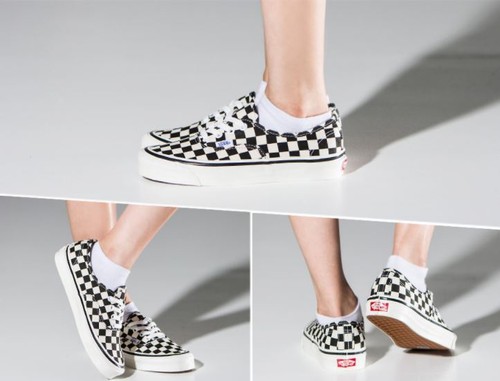 vans authentic 44 dx anaheim factory black checkerboard