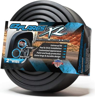EZ-Lip Flares XL Universal Kotflügelverbreiterung Kotflügel Verbreiterung LB NEW