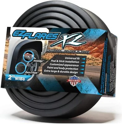 EZ-Lip Flares XL Universal Kotflügelverbreiterung Kotflügel Verbreiterung LB NEW - Bild 1 von 4