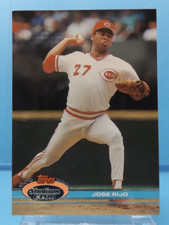1991 Topps Stadium Club #11 - Jose Rijo - Cincinnati Reds - Near Mint