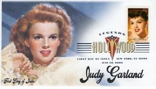 AO-4077-2, 2006, Judy Garland, First Day Cover, Add-on Cachet. Digital Color Pos