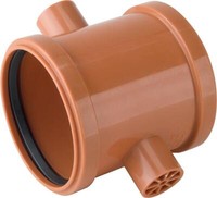 Airfit Doppelschiebemuffe Plus Dn 125 FüR Erdverlegte Rohre