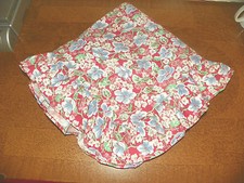 RALPH LAUREN "FALMOUTH FLORAL" EURO RUFFLED PILLOW SHAM-100 COTTON-STILL CRISP