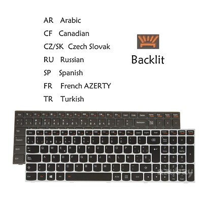 Backlit Keyboard for Lenovo G50-80 G51-35 G70-35 G70-70 G70-80 M50-70 M50-80 New