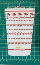 1x New In N Out Burger Christmas Card (Drink Cup) (2018) INO
