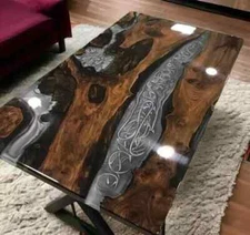 Epoxy Table, River Table, Dining Table, Coffee Table,Epoxy Resin Table Top Decor