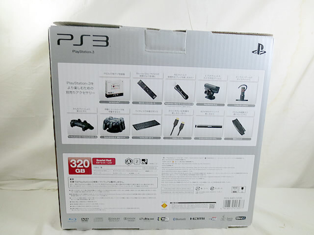 Sony PlayStation 3 PS3 CECH-3000BSR 320GB Scarlet Red Sony PlayStation 3 PS3 CECH-3000BSR 320GB Scarlet Red