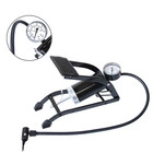 Single Barrel Foot Pump Cylinder Air Inflator Car Bike Bicycle Tyre Upto 100 PSI