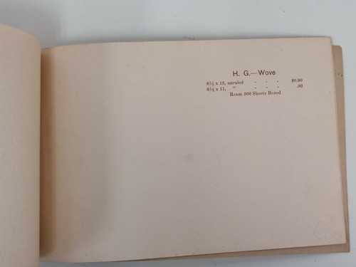 Remtico Wove Linen Typewriter Paper Sample Book Remington Typewriter Co c1894 - Picture 8 of 12
